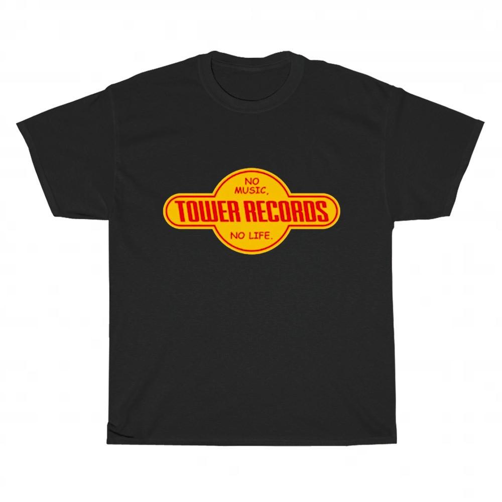 New Tower Records Logo Unisex T-Shirt Funny Size S to 5XL