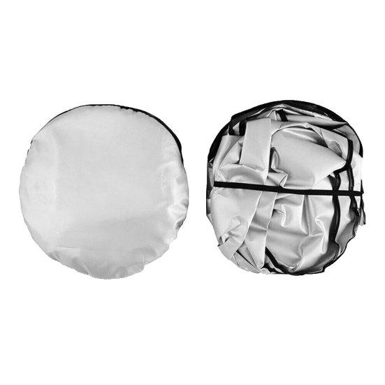 Double Circle Car Front Windshield Summer Anti-Sun Heat Blocking Cover Protector