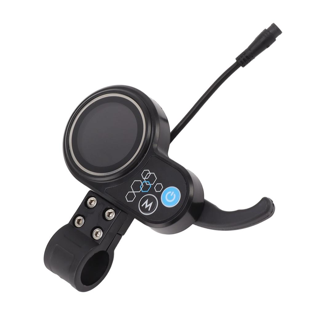 Electric Scooter Display Panel Waterproof 6 Pin Male Connector Electric BikeLCD Display Panel with