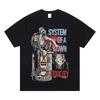 2025 System of A Down Band T-shirt Cotton Soft Summer Tee Shirt Men Women Fashion Tshirt Male Rock Music Streetwear Tees Tops