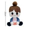 Cute Blox Buddies Plush Toys Bacon Girl Game Peripheral Doll Black with Hat Yellow Decorative Doll Home Room Gifts Birthday Gift