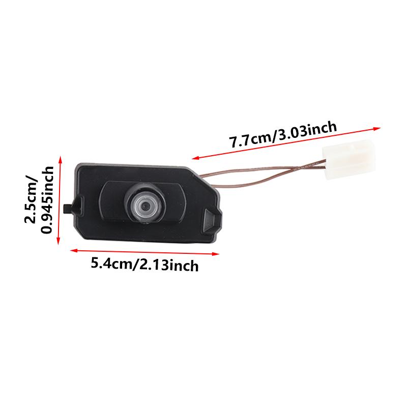 BLZ3 Rearview Mirror HD LED Projector Puddle Lamp For Mercedes Benz AMG A B C E S GLC Class W205 W213 W222 W253 Car Accessories