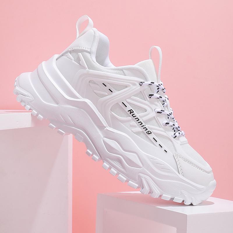 Трендовые дышащие повседневные кроссовки для пар - Удобная и модная обувь в стиле «папа»