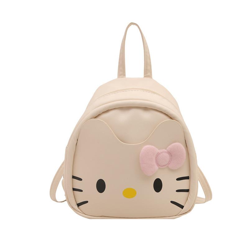 Hello Kitty Trendy Small Backpack With Polyester Lining And Inner Phone Pocket