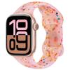 Силиконовый ремешок для Apple Watch 11 10 9 8 7 46 мм 45 мм 42 мм 41 мм Ultra 3/2 49 мм Дышащий браслет для iWatch 6 5 4 SE 44 мм