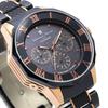 Часы Radio Solar Chronograph Limited Model Navy Pink Gold [Salvatore Mara] мужские SM16110-PGNV
