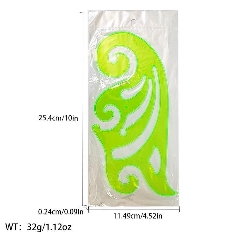 Многофункциональная линейка для создания выкроек одежды: Швейный инструмент для точной резки по кривой