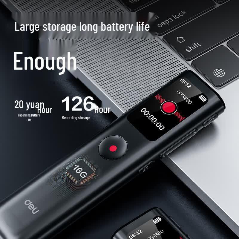 Deli Portable Voice Recorder MP502