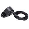Thumb Throttle Adjustable Waterproof Ergonomic E Bike Speed Controller for 22mm Handle Diameter Electric Bicycle