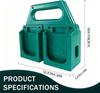 Держатель инструмента Док-станция Стойка для хранения Для Makita 18V Крепежные устройства Держатель инструмента Стойка-кронштейн для хранения станка-дрели Слоты