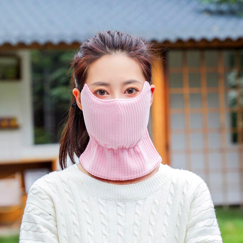 1 шт. модная маска для лица, шеи, защитная маска от холода, зимняя теплая мягкая дышащая наружная ветрозащитная