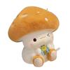 Cartoon Mushroom Plush Doll Fluffy Mushroom Stuff Doll Plush Pillow Mushroom Plush Toy  Home Decor