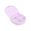 Small Pill Case Portable Pill Organizer Pills Container for Pocket 4 Compartments Daily Compact Travel Medicine Holder