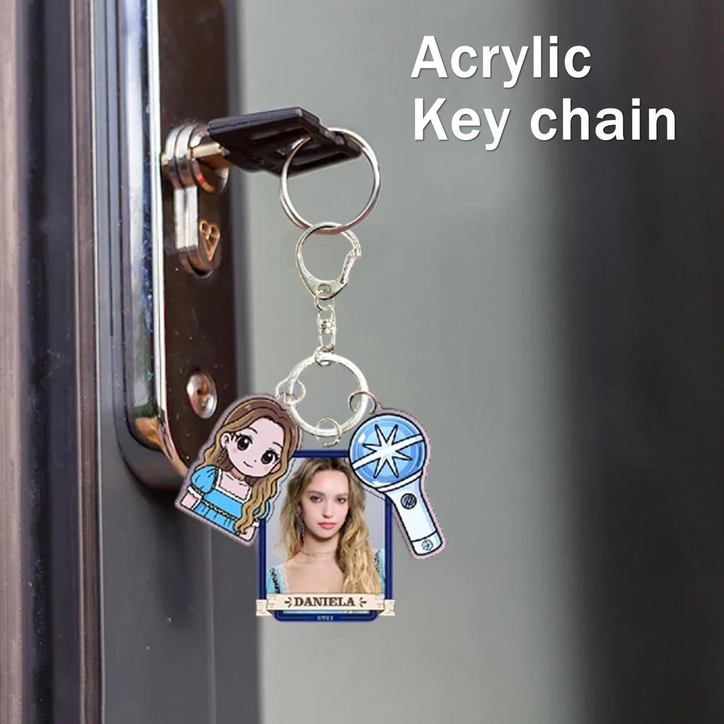 Girls Group Acrylic Keychain New Bag Pendant Accessories Jewelry
