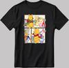 Cute Winnie The Pooh Black TShirt