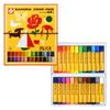 Цветные карандаши Sakura Craypas, 24 цвета, с резинкой (LP24R)