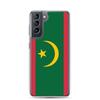 Coque Téléphone - Samsung - Galaxy S21 Plus - Drapeau De La Mauritanie - Souple - Multicolore