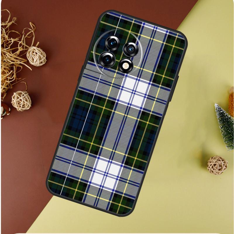 Клан Стюарт Шотландка Клетка Для OnePlus Nord 4 CE 3 2 Lite N20 N30 9 10 Pro 8T 9RT 10T 10R 13R 12R 11 12 13 Чехол для Телефона