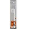 Plain Tiger Double Wide Toothbrush (White)