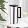 1.6L Metal Water and Lid with Handle,Metal Milk ,Cold Kettle,Water Jug for Home