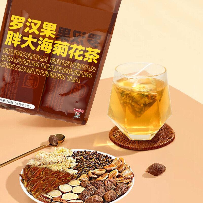 Luo Han Guo Pang Da Hai Chrysanthemum Tea Smoker's Tea Health Tea Bag