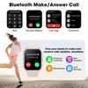 2025 New 1.85-inch Men Women's Smartwatch with Answer/100 Sports Modes/Message Reminder, IP67 Waterproof Fitness Tracker for Android Iphone Devices