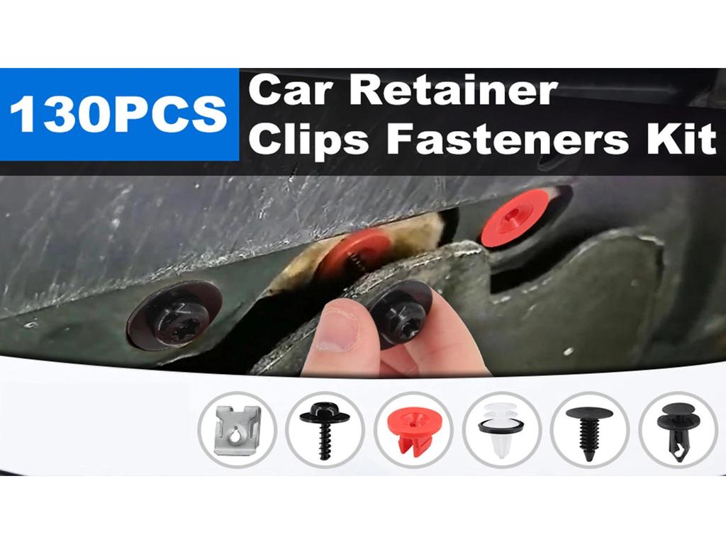 130-Piece Ford Focus Lincoln Splash Shield & Fender Fasteners Set