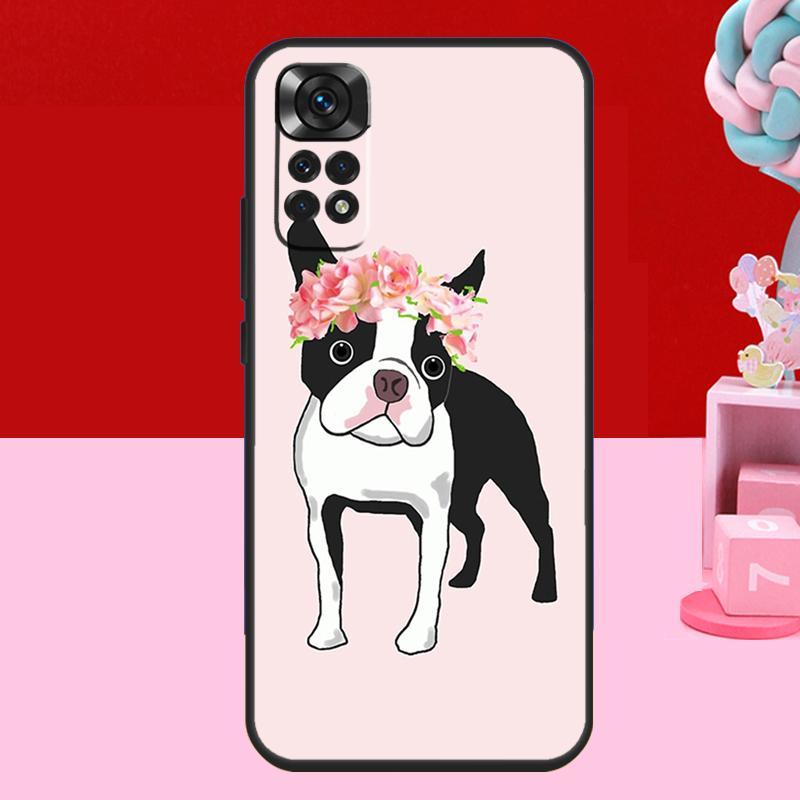 Чехол для телефона Boston Terrier для Xiaomi Redmi Note 14 13 12 11 10 15 Pro Plus Redmi 15 C 13C 10C 12C 14C Мягкая накладка