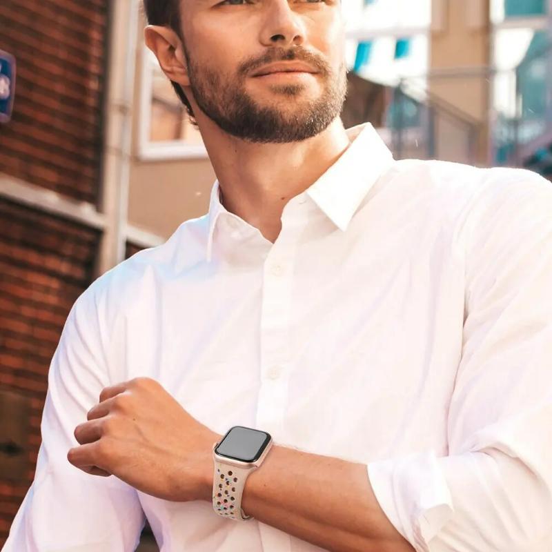 Силиконовый ремешок для Apple Watch, ремешок 49 мм, 44 мм, 45 мм, 42 мм, 41 мм, 42 мм, 38 мм, ремешок для часов, браслет Correa для iWatch 4 5 6 7 se 8 9 ultra