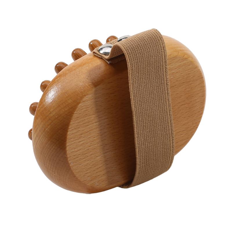 1 шт. Деревянная воздушная подушка для постукивания по меридианам тела, массажная щетка для ухода за здоровьем, расческа для волос, расческа для ухода за кожей головы и волосами