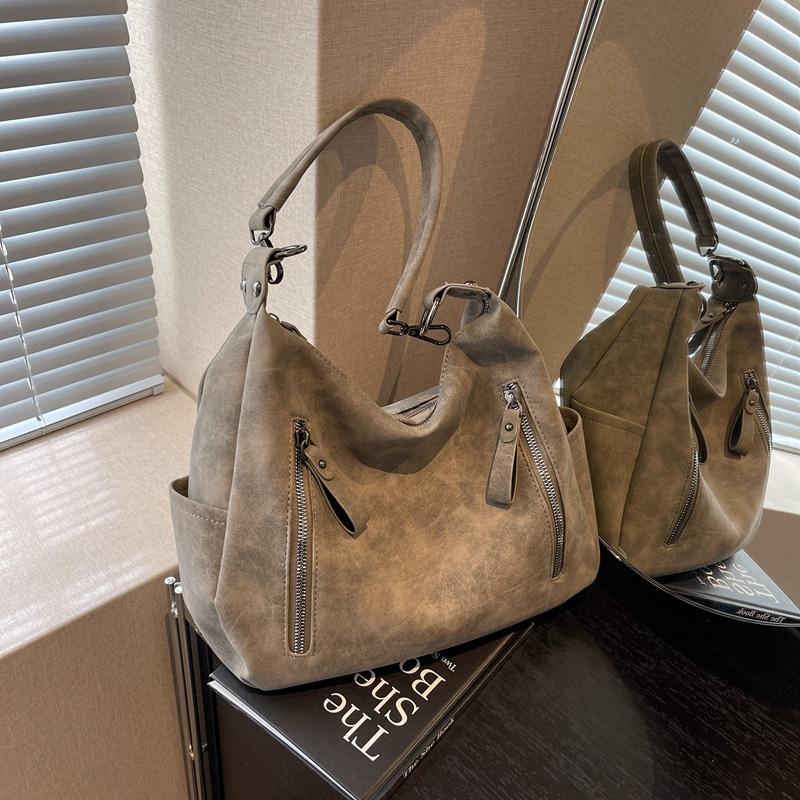 Сумка большой вместимости женская новая матовая трендовая на плечо, сумка-мессенджер, повседневная дорожная сумка-тоут