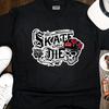 Футболка для скейтера Skate or Die Унисекс - Взрослая футболка для скейтбординга - SKATE