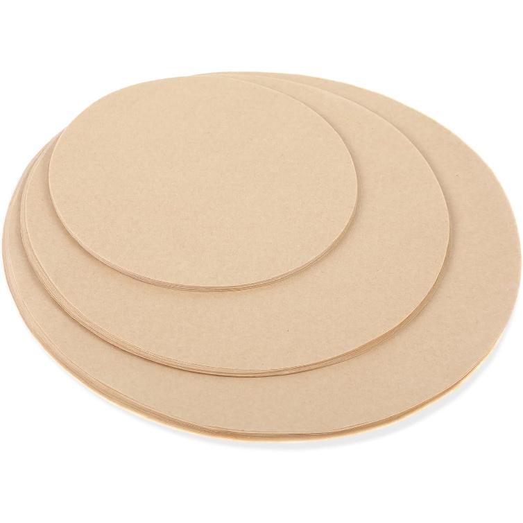 150 Sheets Round Baking Parchment Paper, 6, 8, 10 Inch Parchment Paper for Cake Pan Liners Non-Stick Precut Parchment Paper for Cookies Steamer