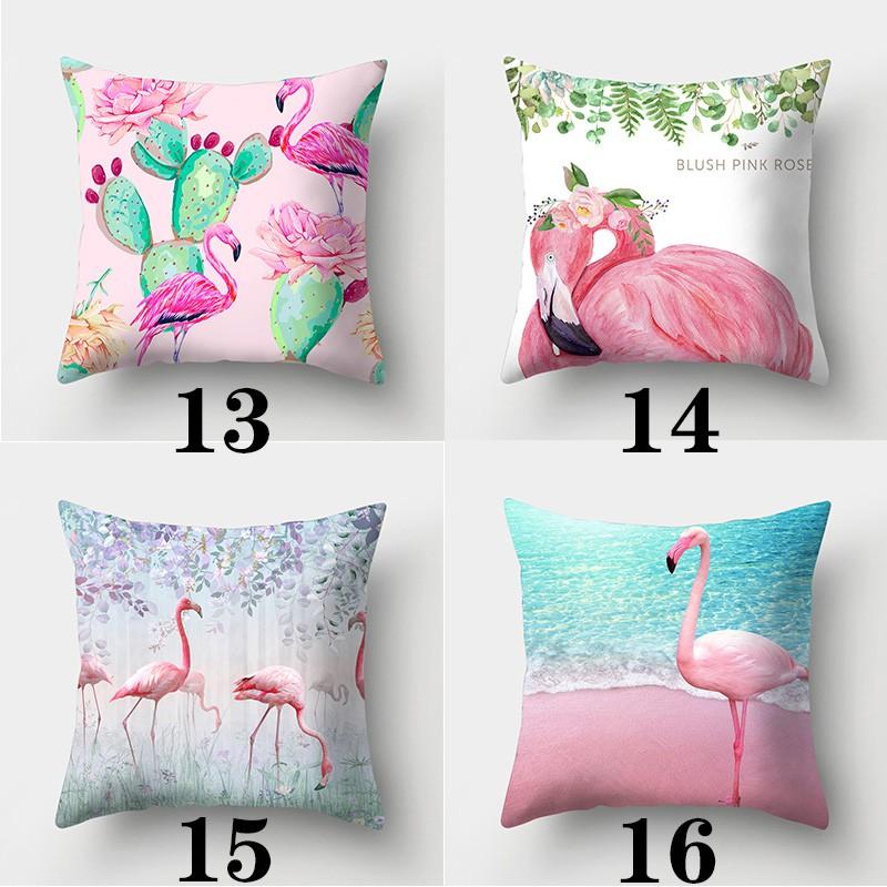 Наволочка с тропическим принтом фламинго, квадратная наволочка для дивана из персиковой кожи, наволочка для домашнего декора