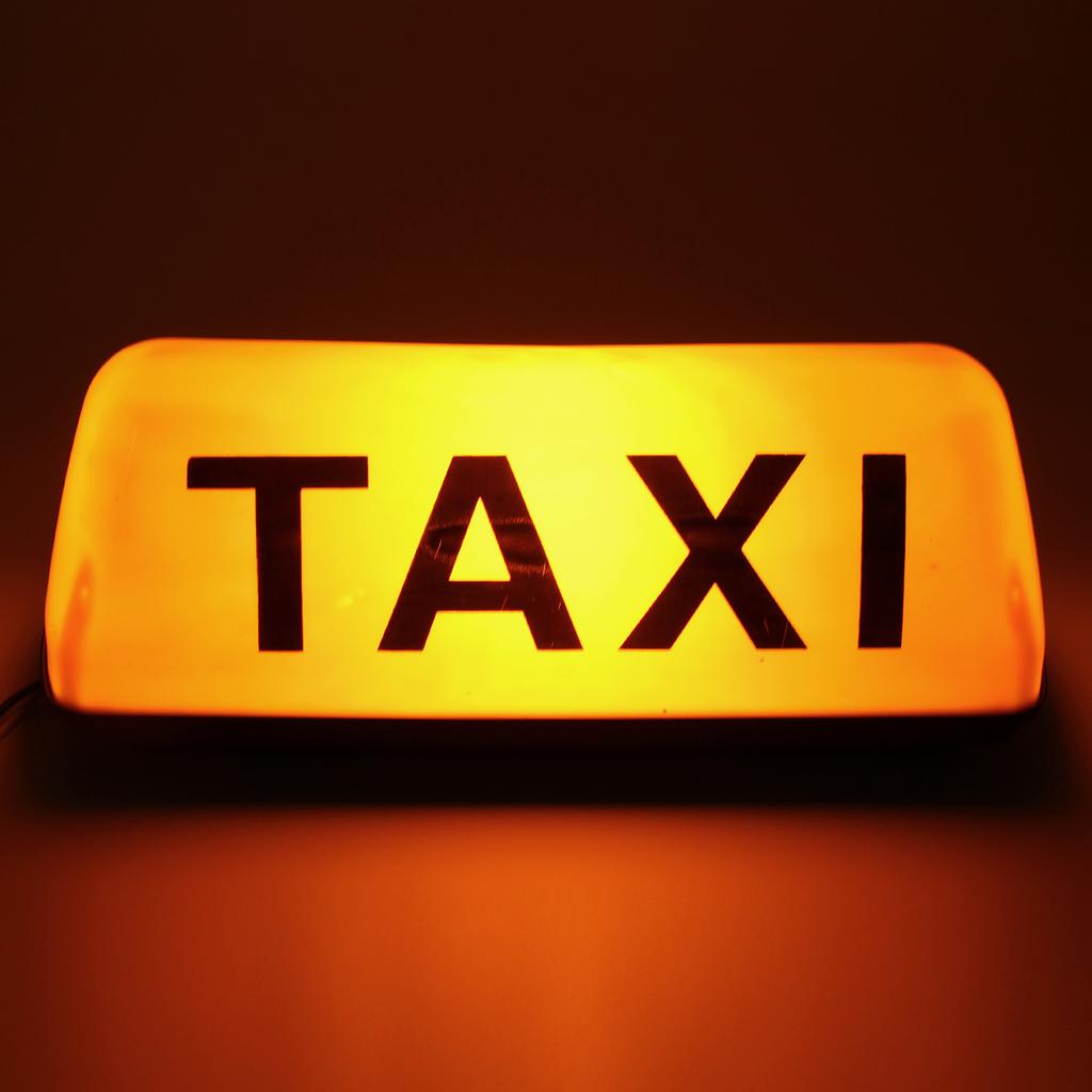 12 В постоянного тока Водонепроницаемый верхний знак на крыше Магнитный счетчик Лампа кабины Свет Сигнальные лампы Крыша Верхний знак Свет ТАКСИ Фары Присоска Магнит