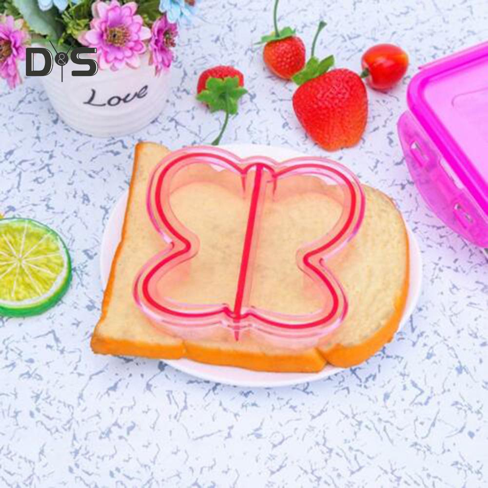 Дельфин Бабочка Звезда Форма Сэндвич Тост Торт Хлеборезка DIY Maker Плесень