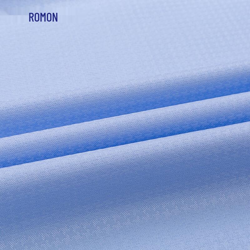 ROMON Мужская деловая рубашка с длинным рукавом против морщин