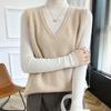Женский кашемировый жилет Qinghe Cashmere 30% кашемир 70% шерсть осенне-зимний кашемировый жилет мягкий и теплый