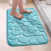 Коврики для ванной, коврик для ванной, набор напольных ковриков из пены с эффектом памяти, нескользящий моющийся ковер