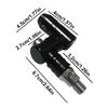 Adjustable Mirror Extensions Motorcycle Rear View Mirror Mount Risers 2 Pieces 360 Degree Adjustable Mount Replacement For