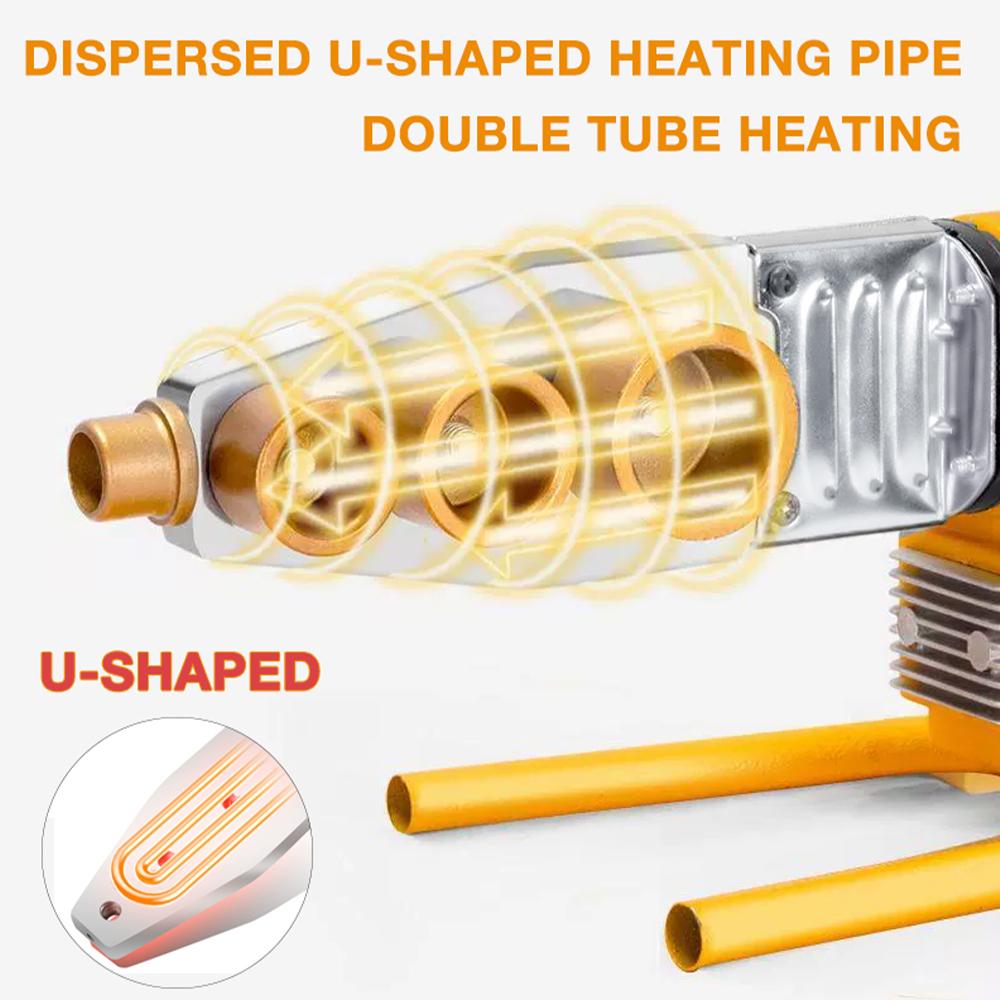 1PC 1000W трубосварочный аппарат 220V трубосварочный паяльник PB/PP/PE/PPR трубосварочные инструменты, бытовые водопроводные пластиковые сварочные инструменты