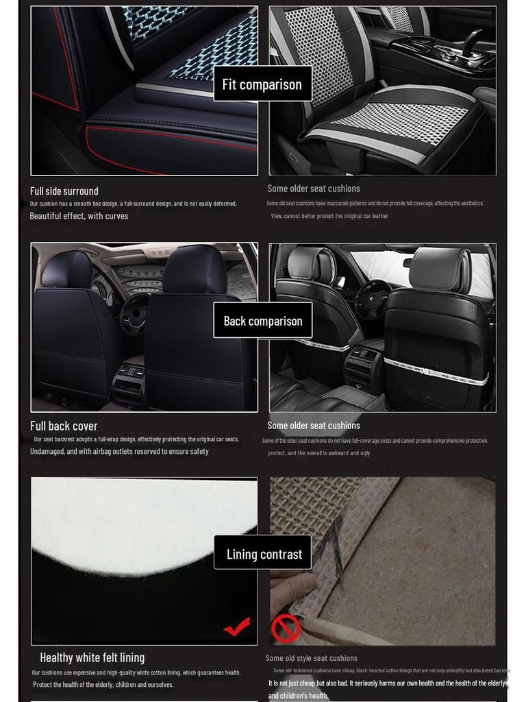 Trumpchi Seat Covers & Cushions for GS4, GS3, M8, GS8 - All-Season Comfort