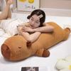 40/60/80cm Stuffed Hugging Body Pillow Giant Long Pillow Cartoon Capybara Plush Toy  Home Decor