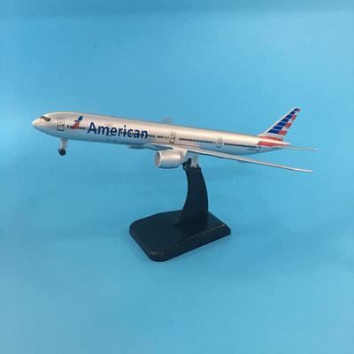 20 см Модель самолета Boeing 777 American Airlines США B777 Самолет Модель Сплав Металл Литье под давлением Модель самолета Игрушка