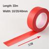 Red Non-residue Automotive Baking Paint Masking Tape High-viscosity PET Tape Heat Resistant