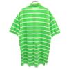 Polo by Ralph Lauren Border Pattern Short Sleeve Polo Shirt Kanoko Fabric Men's Used