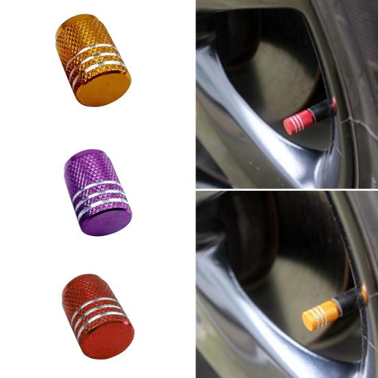 4 шт. алюминиевые автомобильные мотоциклетные шины, колпачок воздушного клапана, обод, пылезащитный стержень