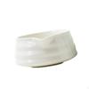 Ceramic Matcha Bowl Handcrafted Porcelain Tea with Pouring Spout for Friends Household
