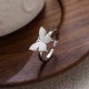 Кольцо Mori Butterfly Женское Личность Креативное Матовое Кольцо Хипстер Открытое Кольцо Ювелирные Изделия Высокого Класса