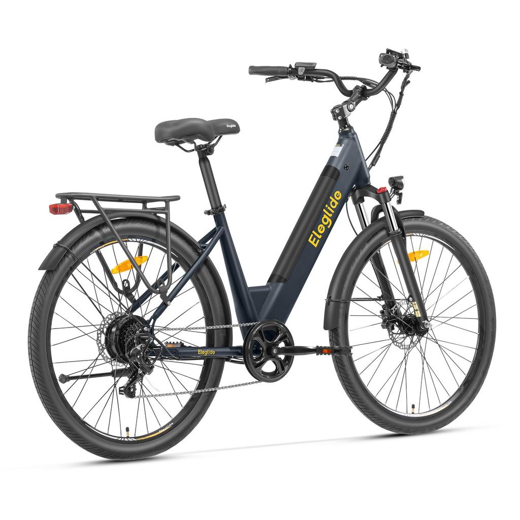 Eleglide T2 Темно-серый EU Штекер С низкой рамой 27,5 дюймов 36V13Ah 250W Электровелосипед